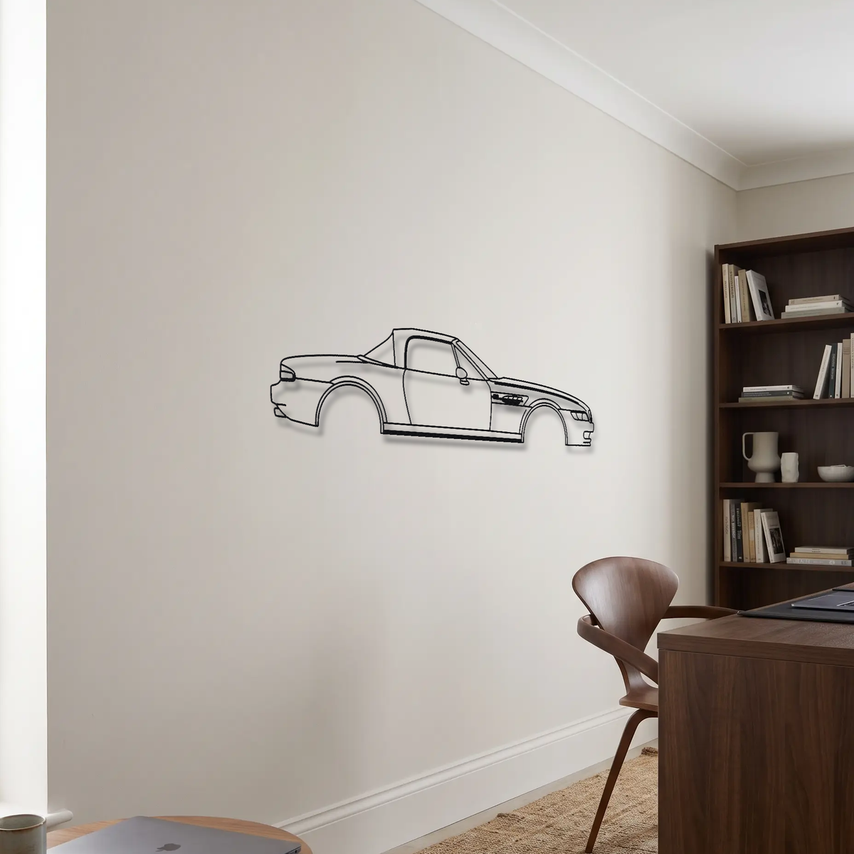 BMW Z3 M Roadster metal wall art room scene