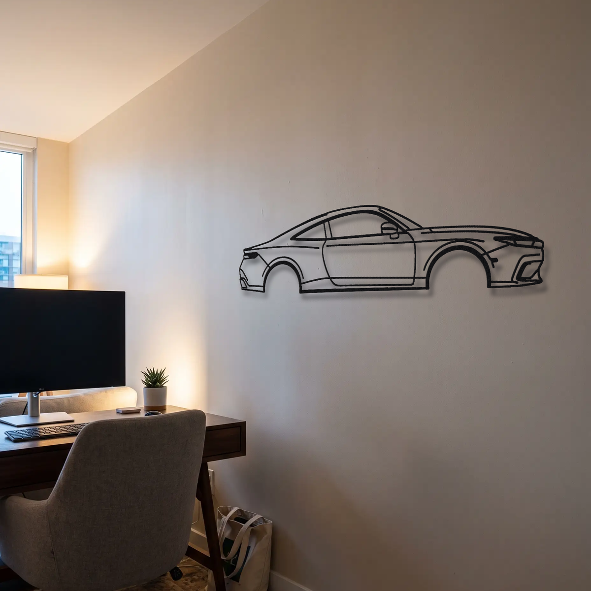 2026- Honda Prelude 2026 Hybrid metal wall art room scene