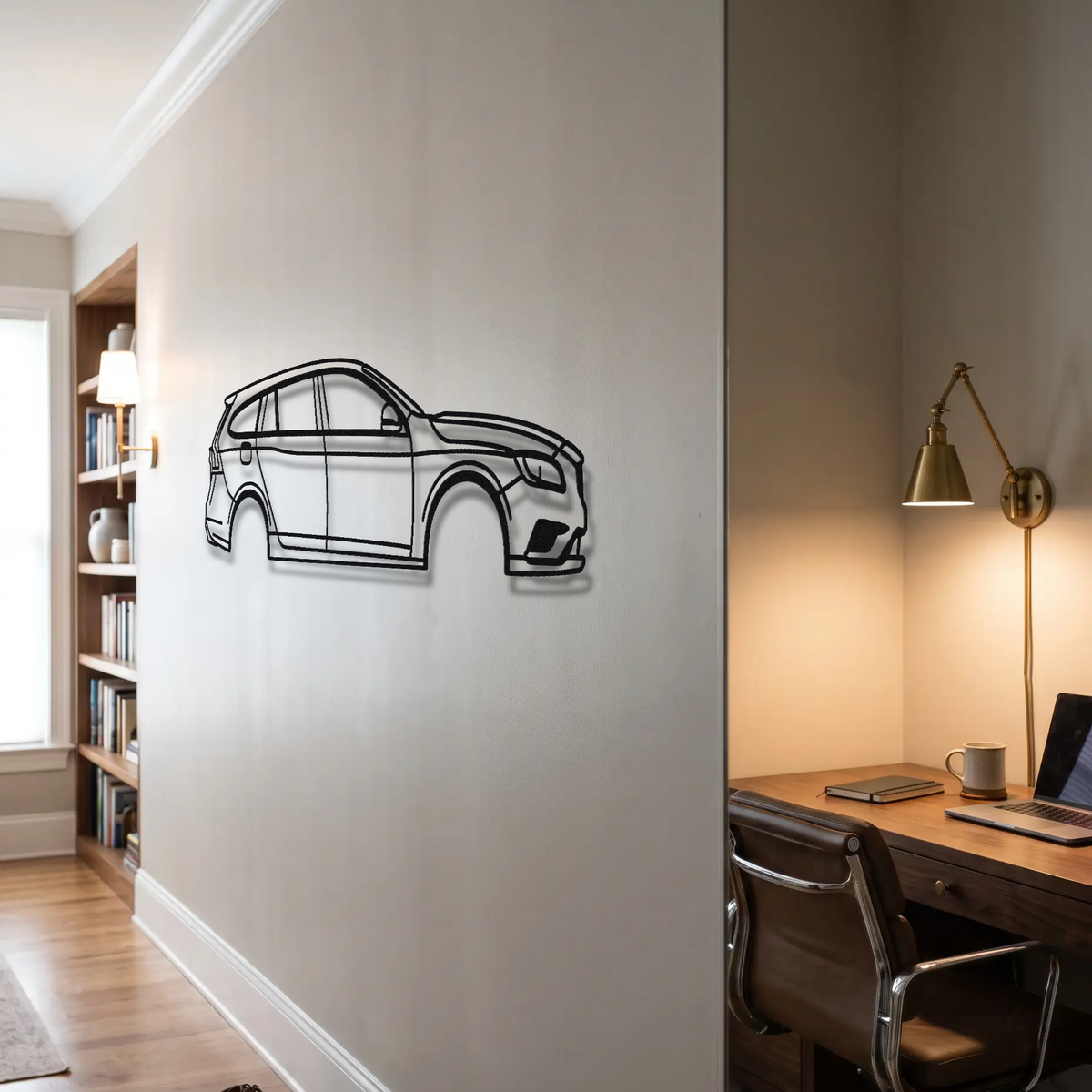 2014-16 Volvo V60 Polestar / S60 Polestar metal wall art room scene