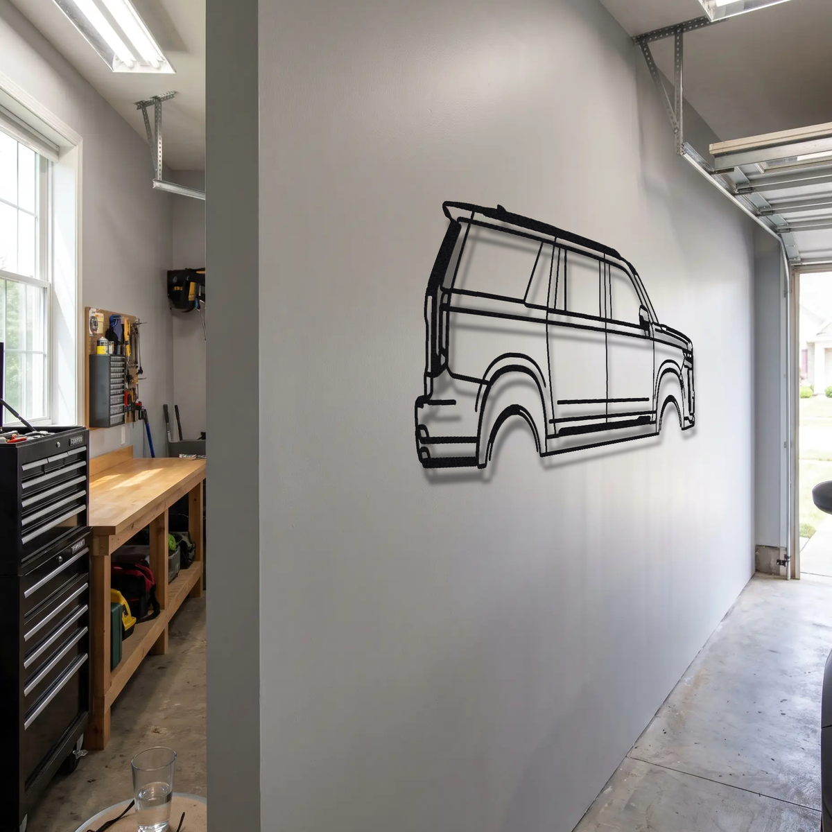 2023- Cadillac Escalade-V GMT1XX metal wall art room scene