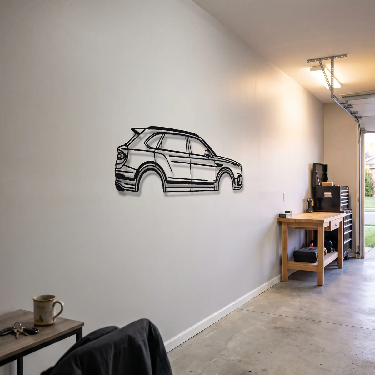 2020- Bentley Bentayga Speed metal wall art room scene