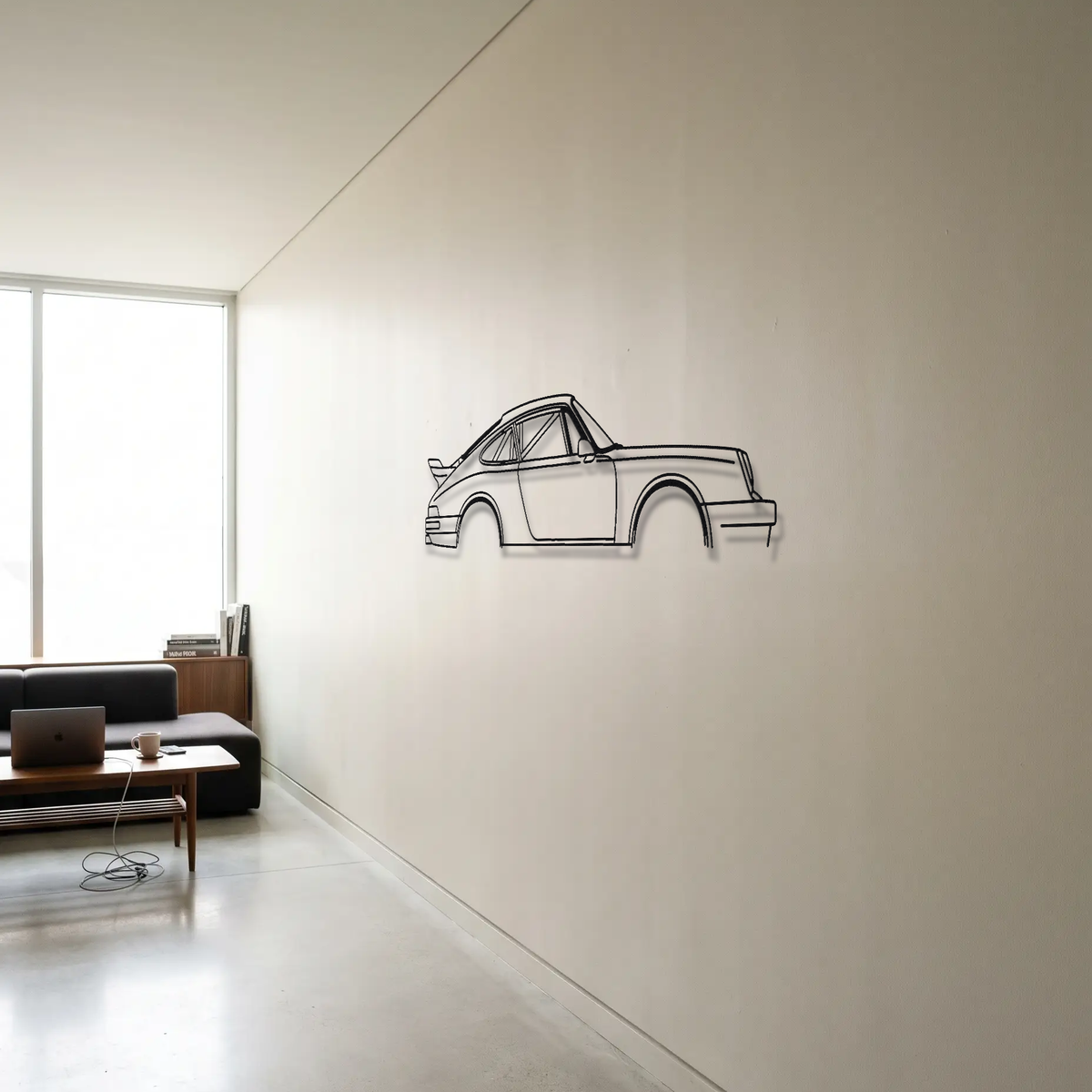 RUF CTR Yellowbird metal wall art room scene