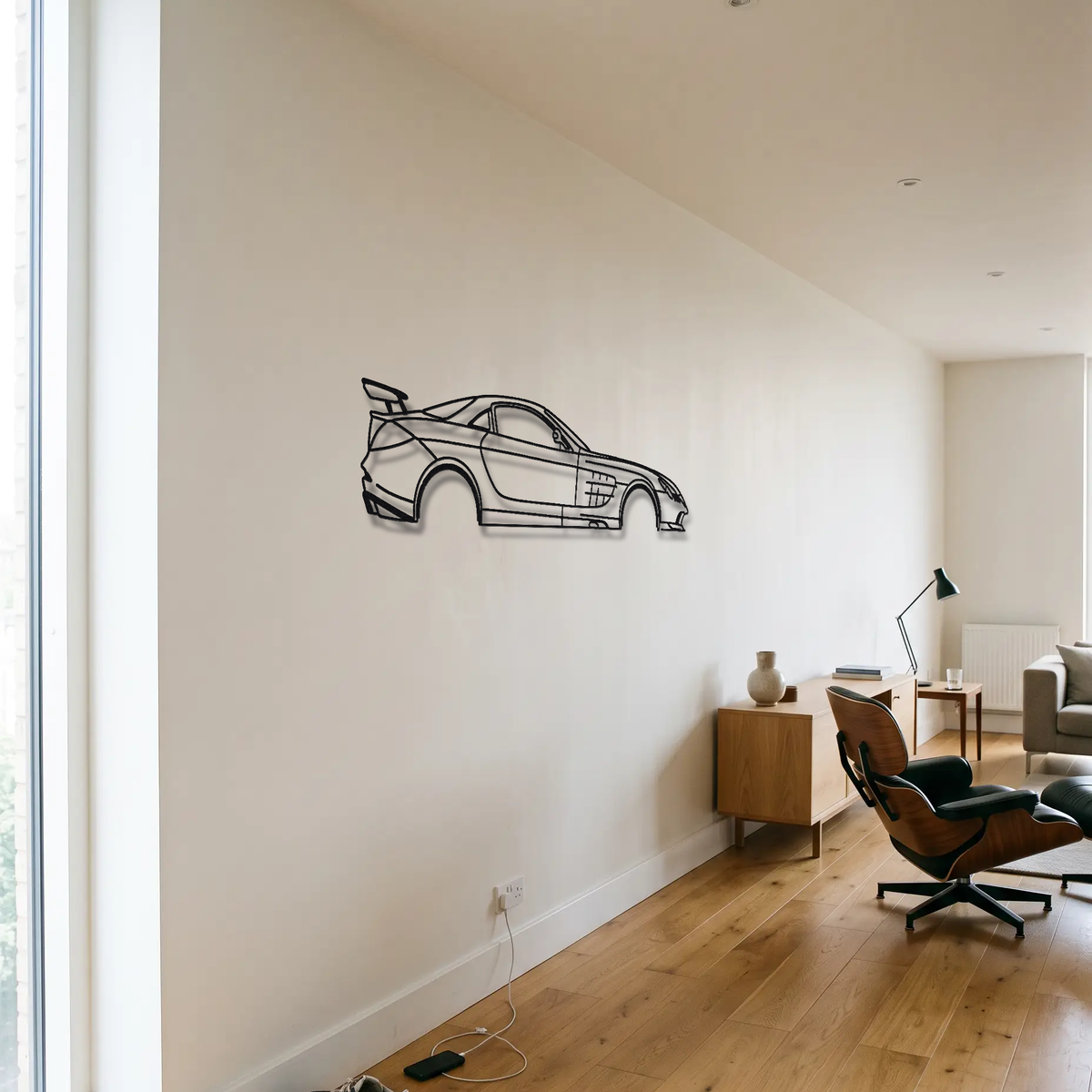 2006-07 Mercedes-Benz SLR McLaren 722 Edition C199 metal wall art room scene
