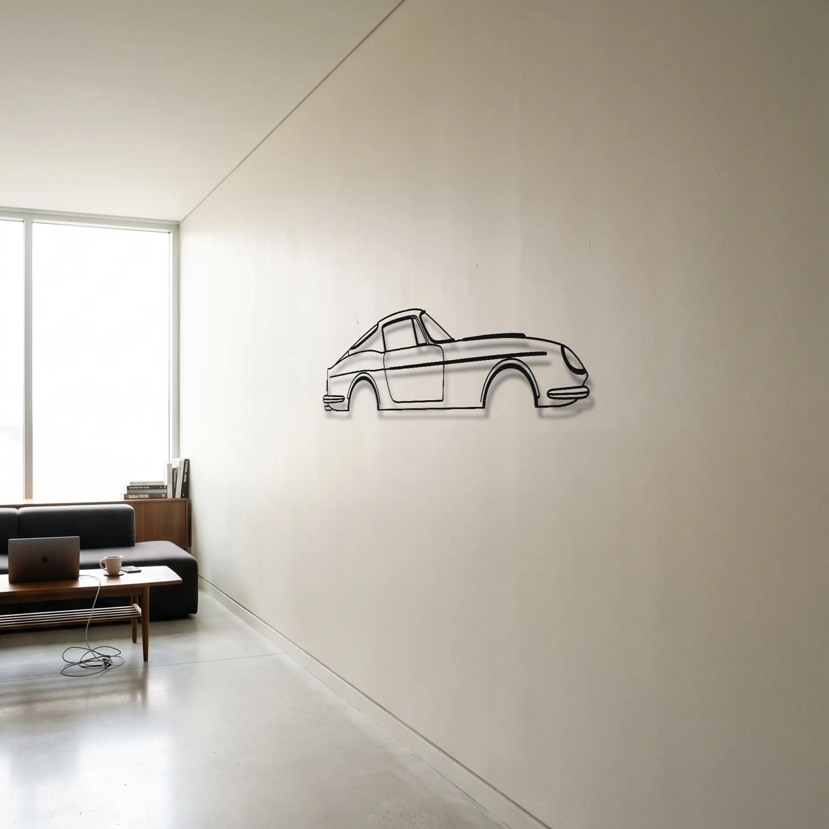 Ferrari 275 GTB/4 metal wall art room scene