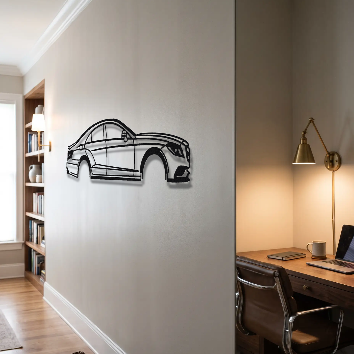 2012-18 Mercedes-AMG CLS 63 AMG S C218 metal wall art room scene