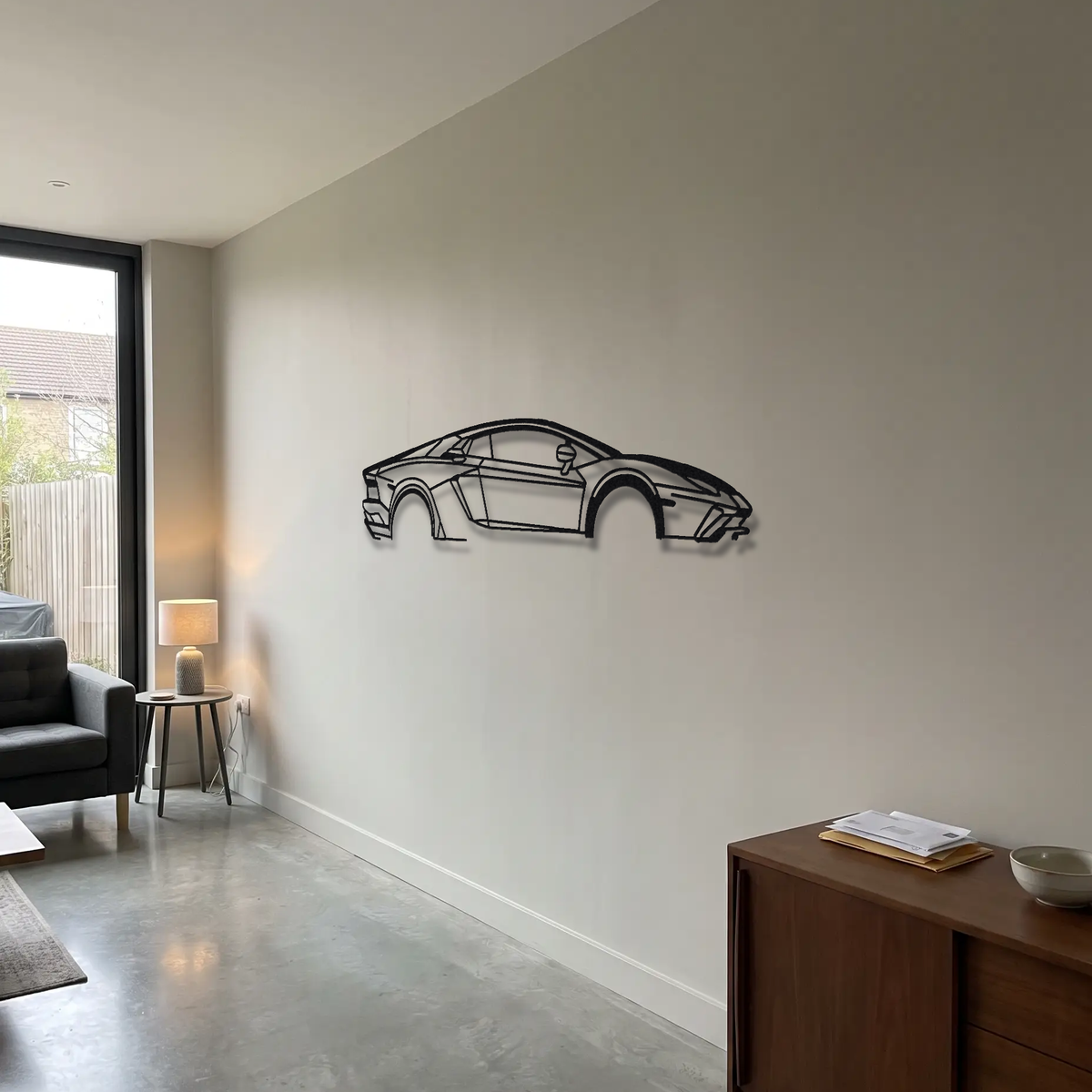 2017-19 Lamborghini Aventador S LP740-4 metal wall art room scene