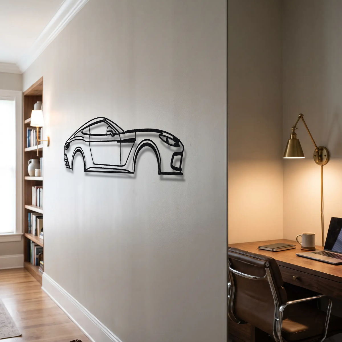 2011-13 Aston Martin V12 Zagato VH metal wall art room scene