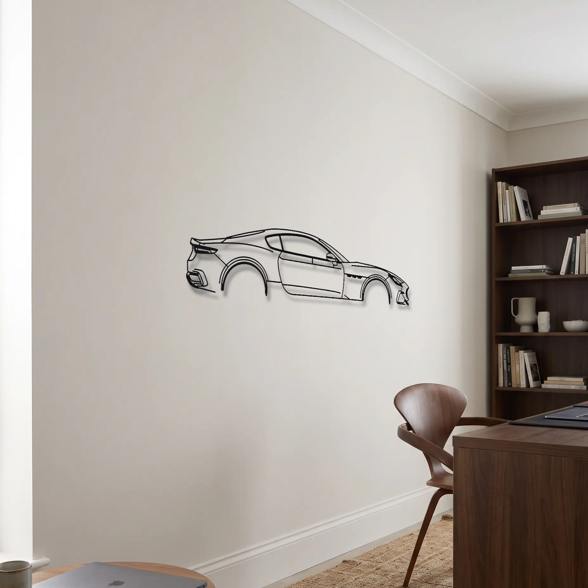Maserati GranTurismo Trofeo Gen 2 metal wall art room scene