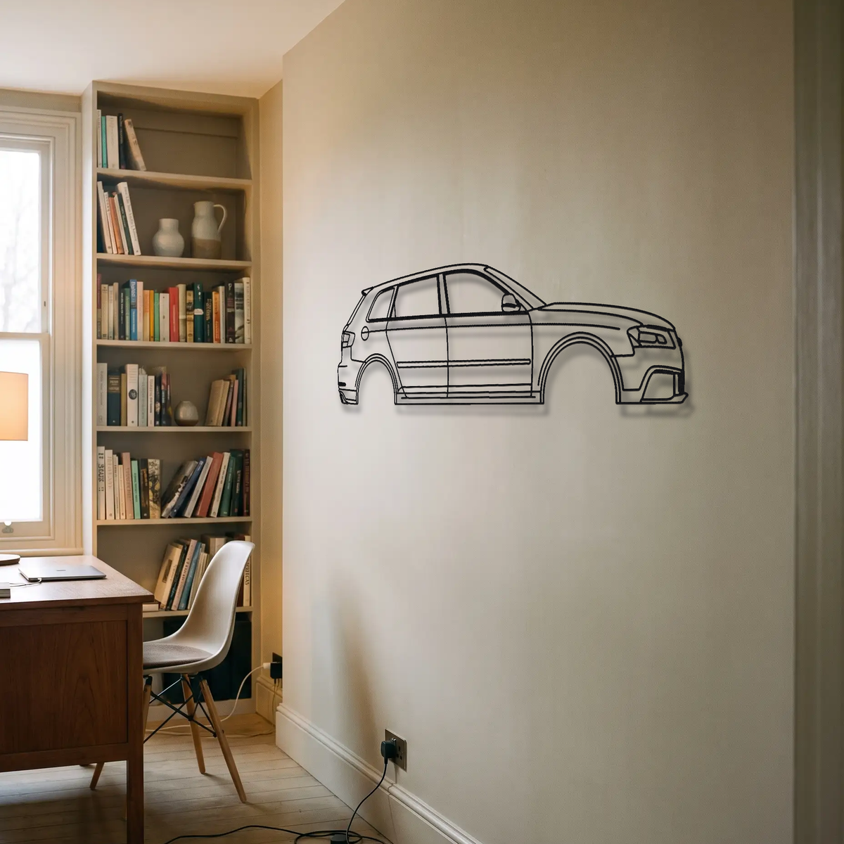 Audi RS3 Sportback 8P metal wall art room scene