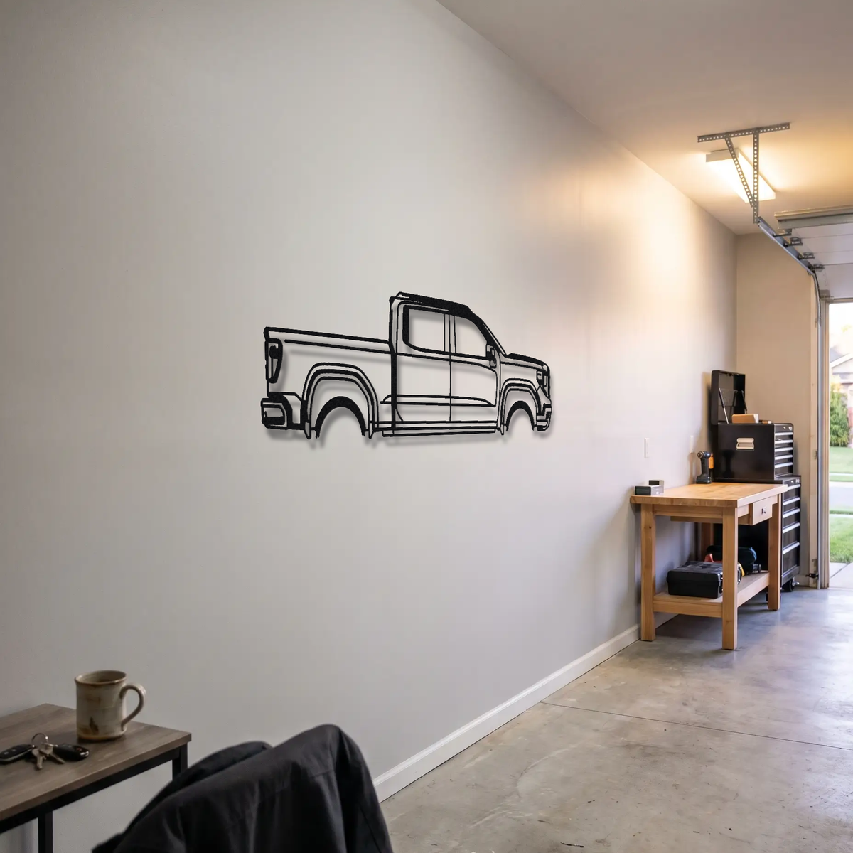 2022- GMC Sierra AT4X / Canyon AT4X T1XX metal wall art room scene