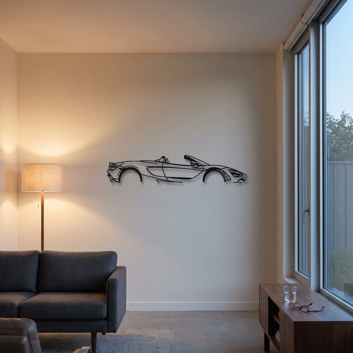 2019-22 McLaren 720S Spider P14 metal wall art room scene
