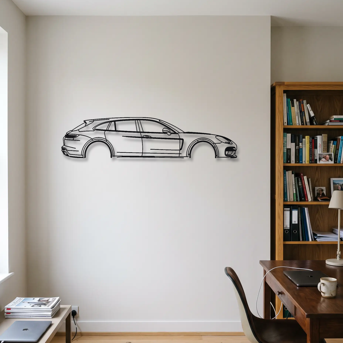 Porsche Panamera Sport Turismo 971 metal wall art room scene