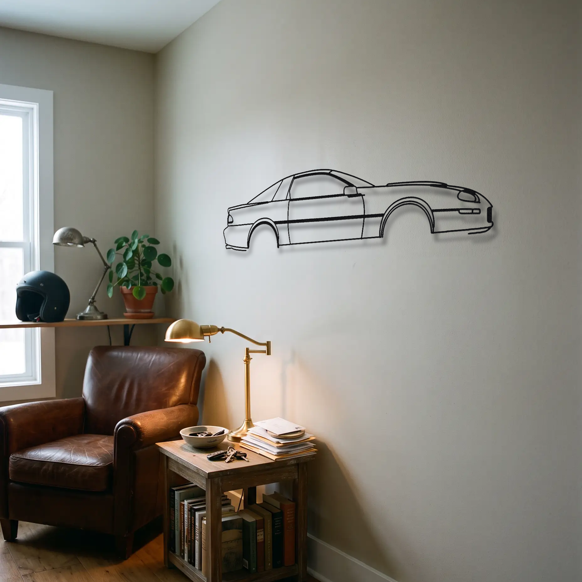 Chevrolet Camaro Z/28 / SS Gen 4 metal wall art room scene