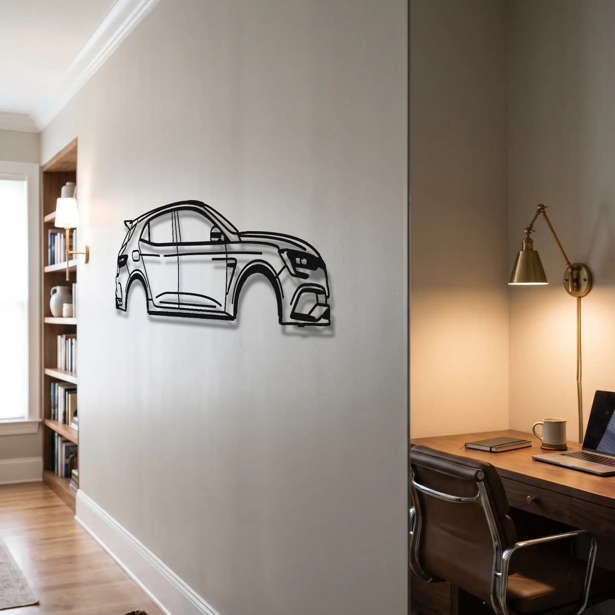 2019 Renault Megane RS Trophy-R MK4 metal wall art room scene