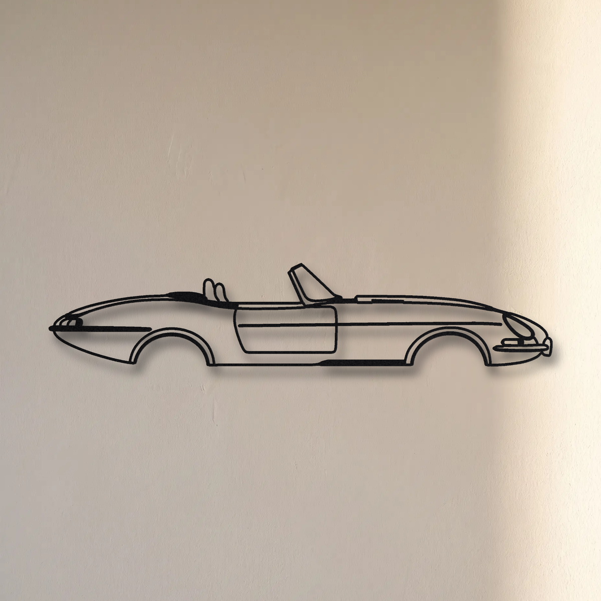 2011- Eagle E-Type Speedster / Lightweight GT floating mount drop-shadow detail
