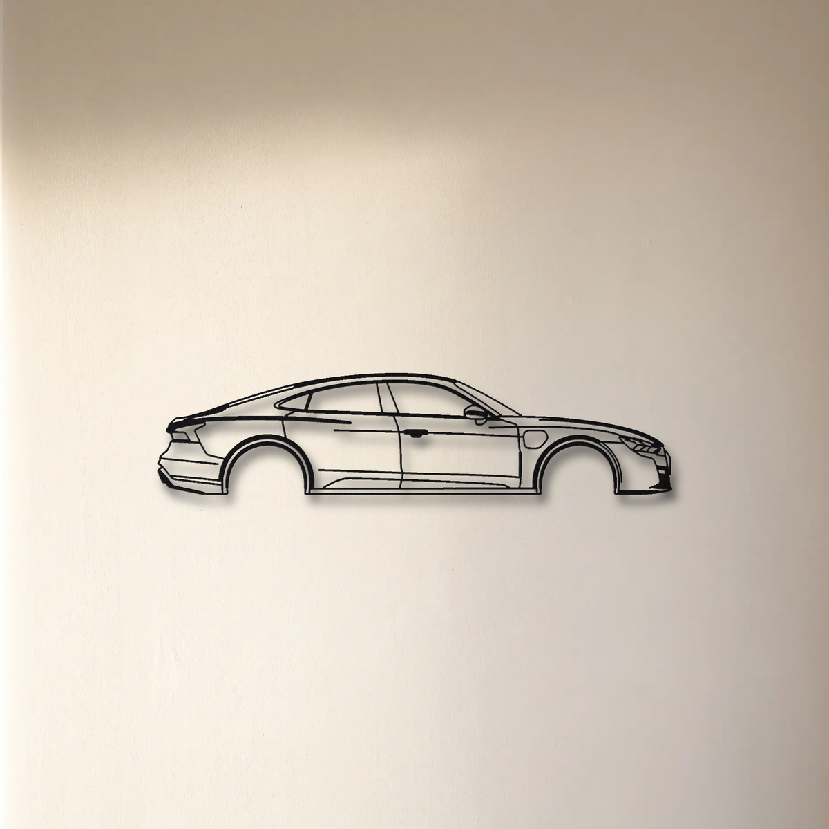 Audi RS e-tron GT floating mount drop-shadow detail