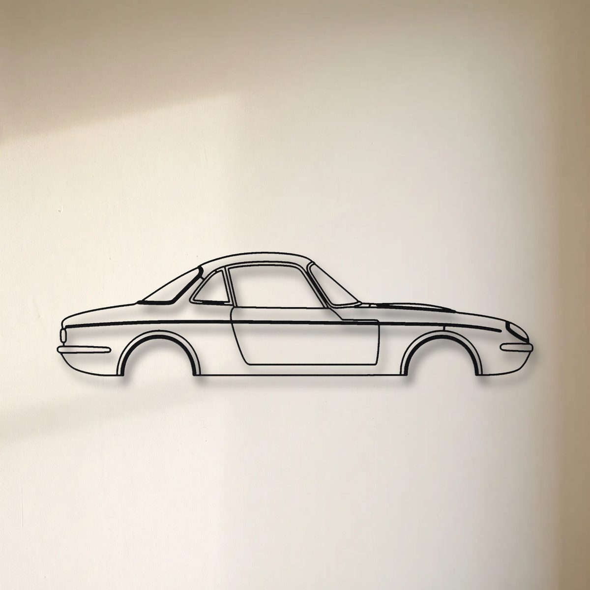 Lotus Elan Sprint floating mount drop-shadow detail
