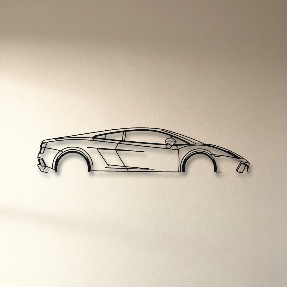Lamborghini Gallardo LP550-2 Valentino Balboni floating mount drop-shadow detail