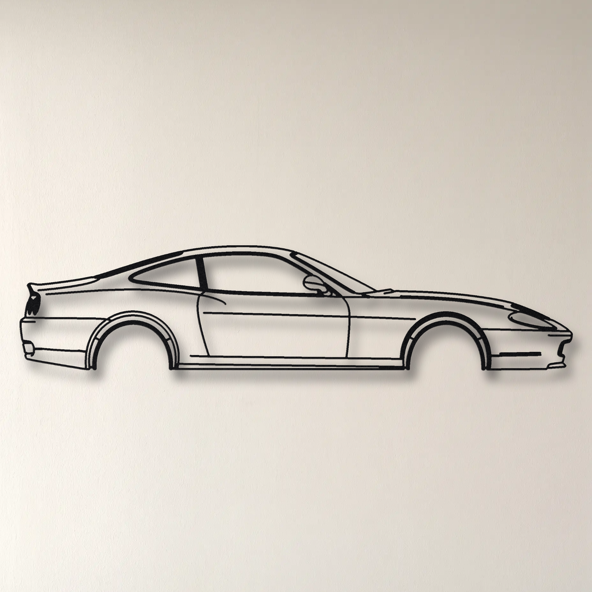 Ferrari 575M Maranello floating mount drop-shadow detail