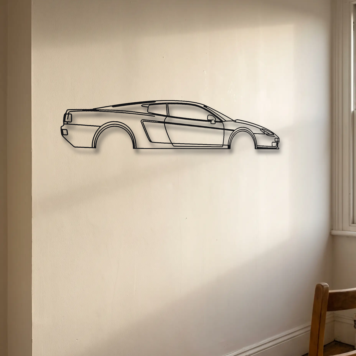 Vector M12 floating mount drop-shadow detail