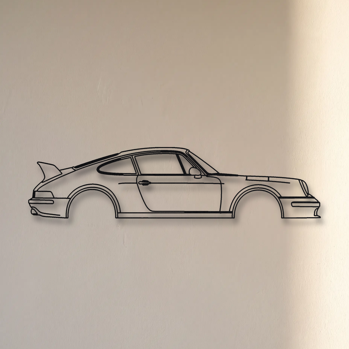 Singer Turbo Study 964 floating mount drop-shadow detail