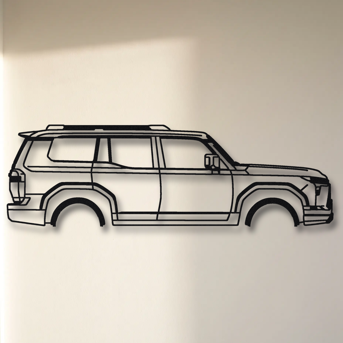 2024- Lexus GX 550 Overtrail J250 floating mount drop-shadow detail