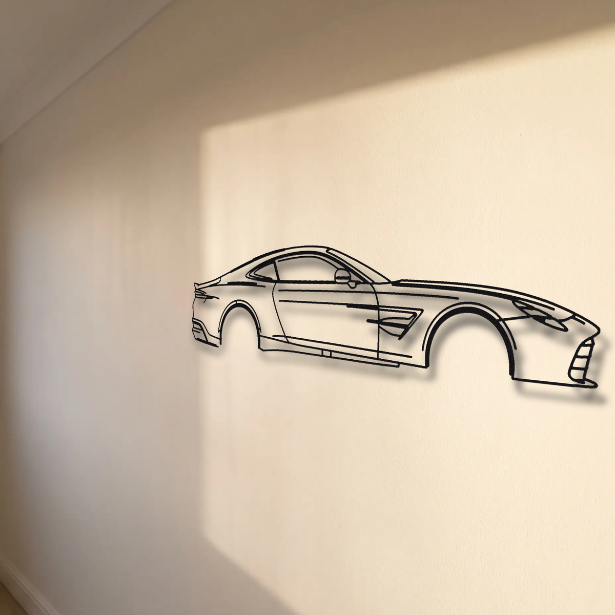 2025+ Aston Martin Vanquish Coupe floating mount drop-shadow detail