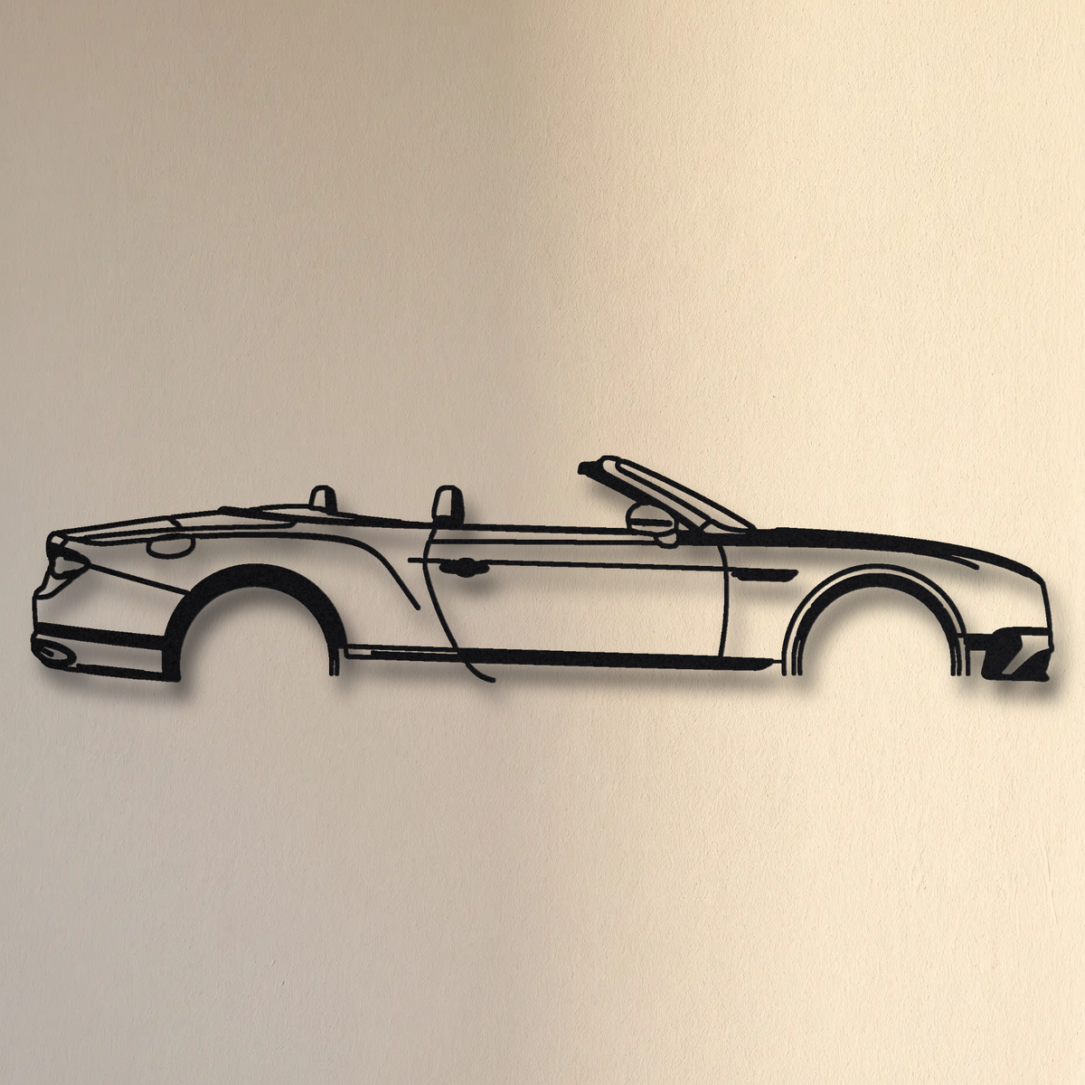 2019- Bentley Continental GTC Gen 3 floating mount drop-shadow detail