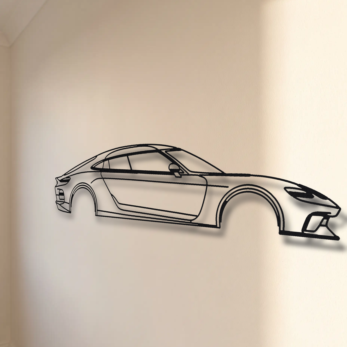 Koenigsegg Gemera floating mount drop-shadow detail