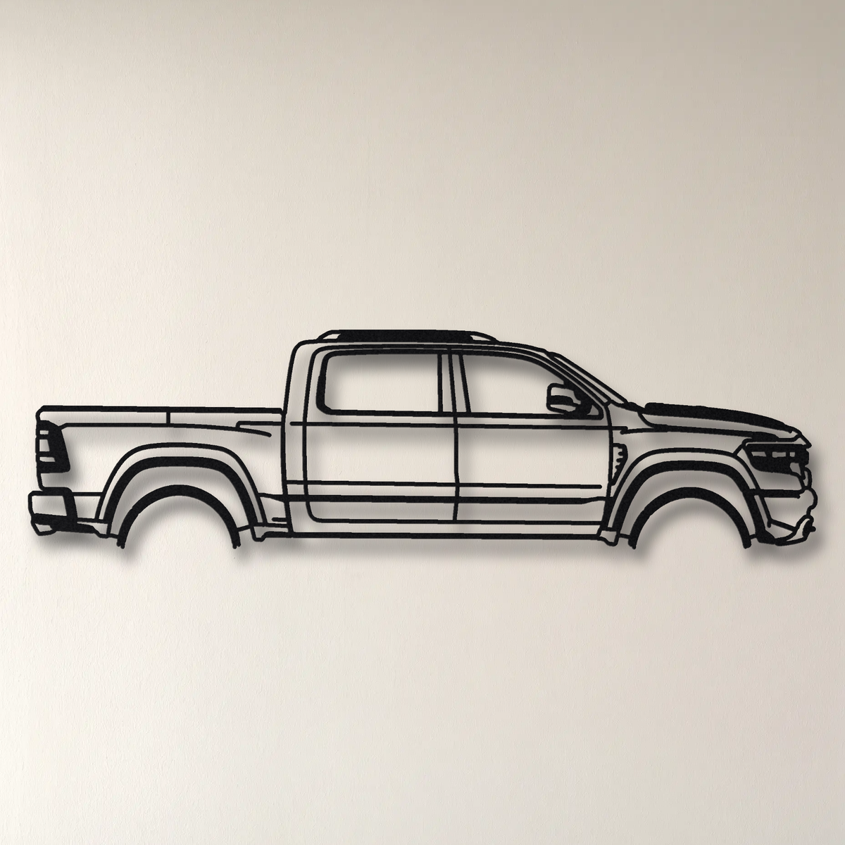 2024 Ram 1500 TRX Final Edition DT floating mount drop-shadow detail