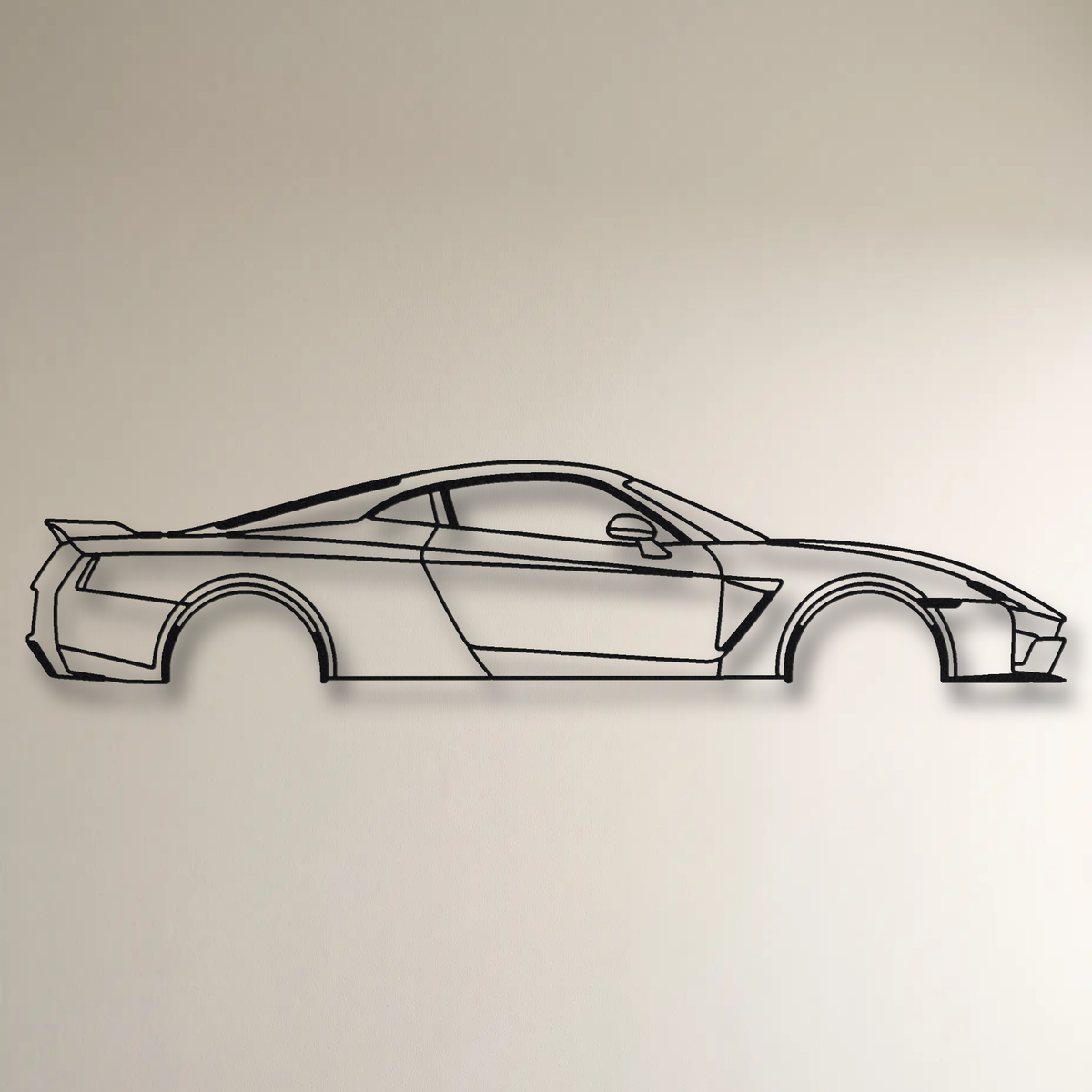 SSC Tuatara Striker floating mount drop-shadow detail