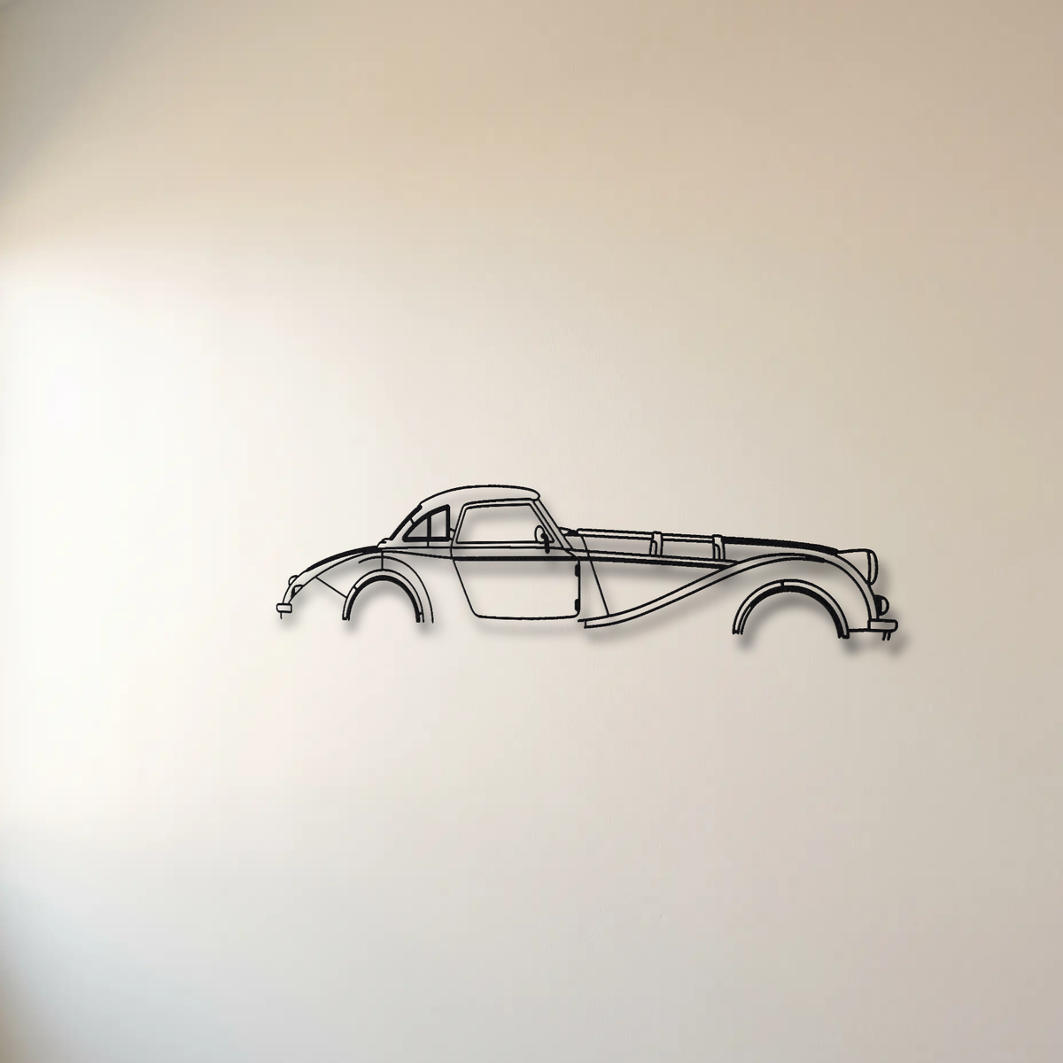 Morgan Supersport floating mount drop-shadow detail