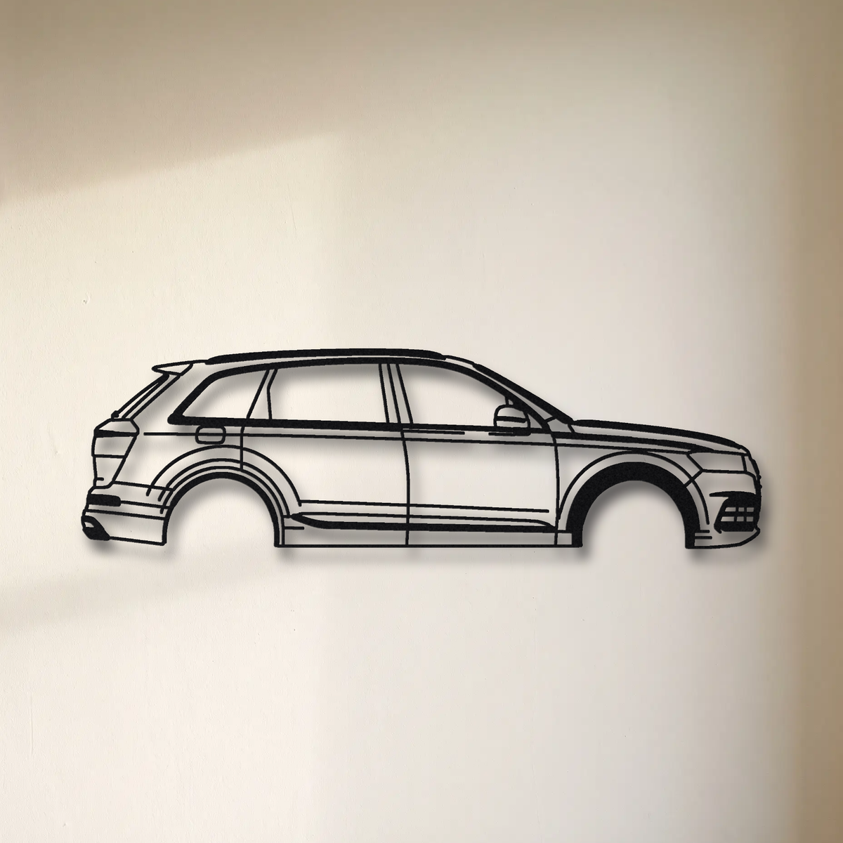 2017- Audi SQ7 / SQ8 4M floating mount drop-shadow detail