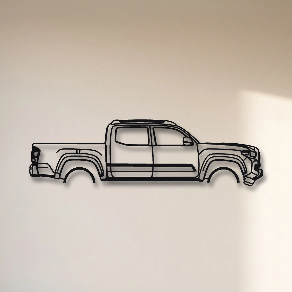 2016- Toyota Tacoma TRD Pro N400 floating mount drop-shadow detail