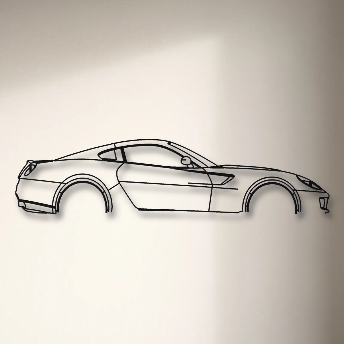 Ferrari 599 GTB Fiorano floating mount drop-shadow detail