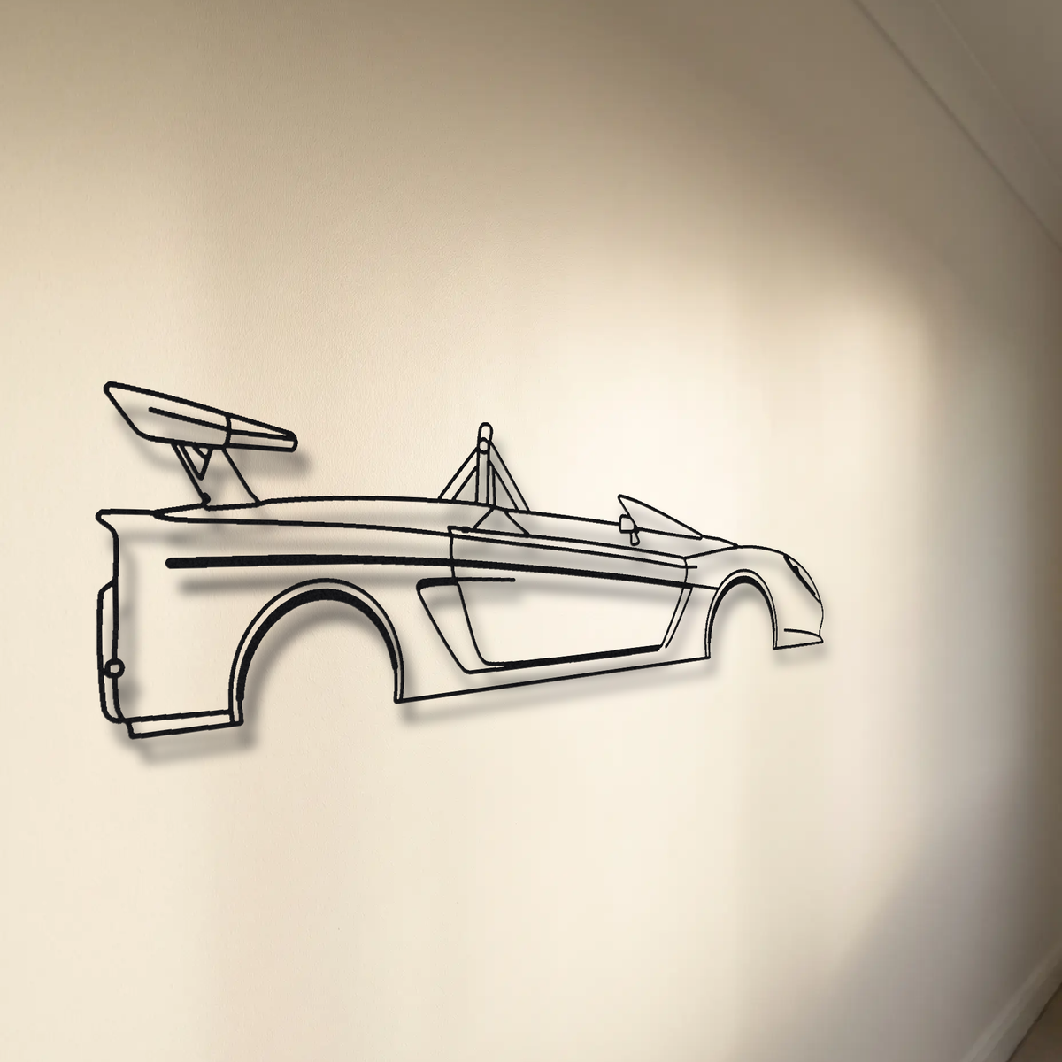 Lotus 2-Eleven floating mount drop-shadow detail