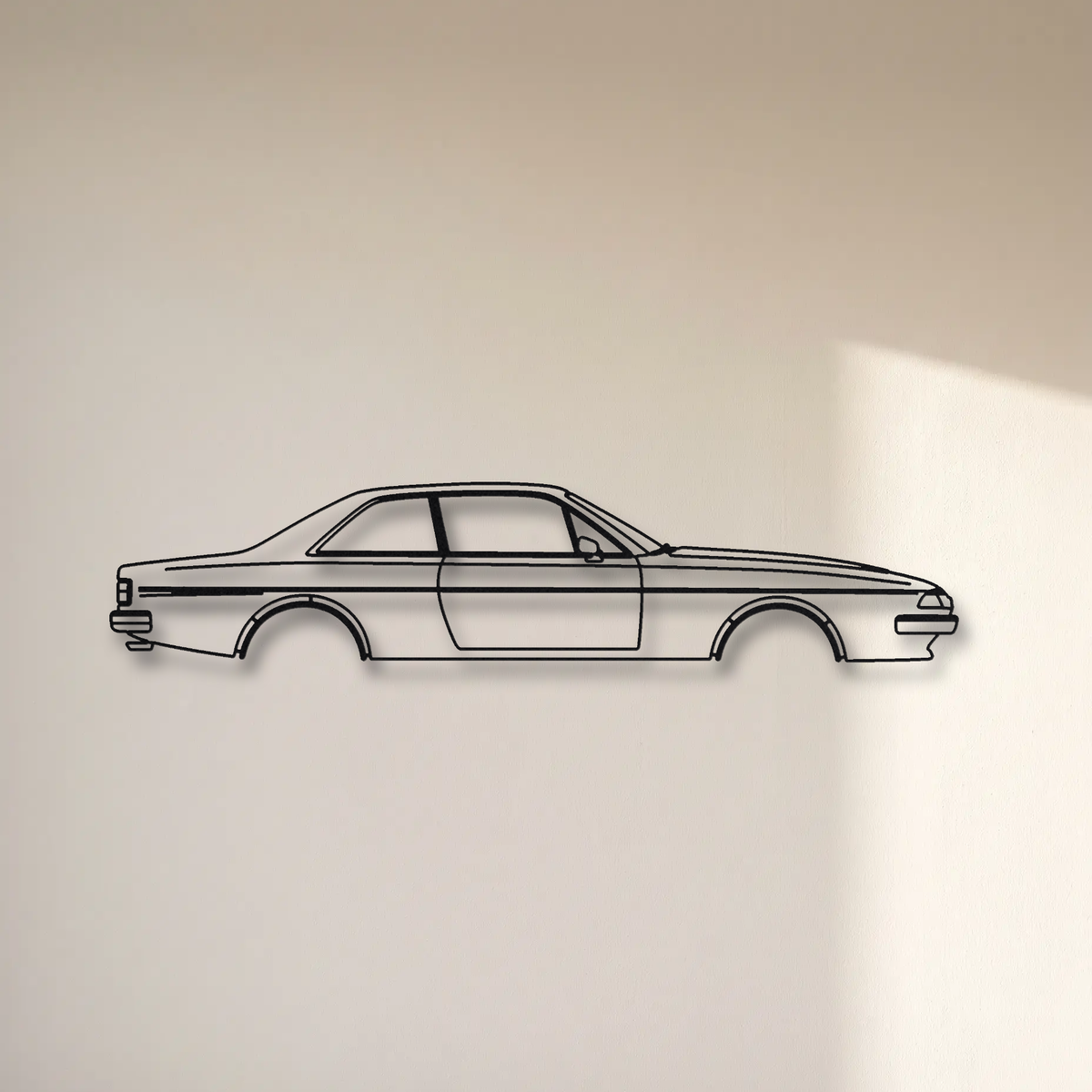 Ferrari 412 floating mount drop-shadow detail