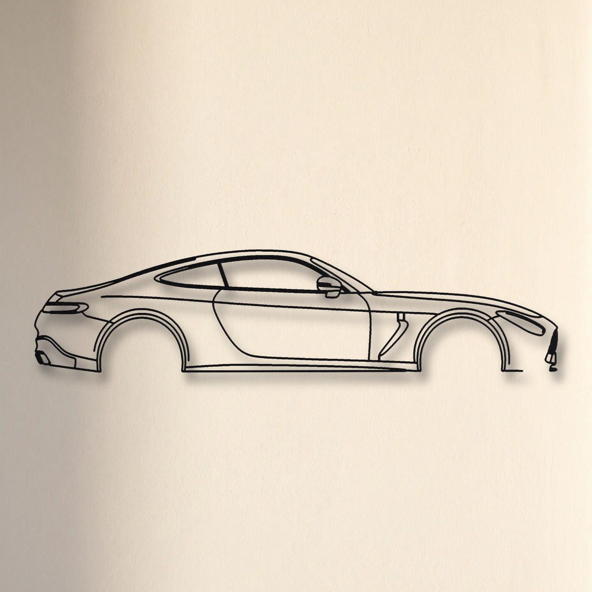 Mercedes-AMG GT 63 C192 Gen 2 floating mount drop-shadow detail