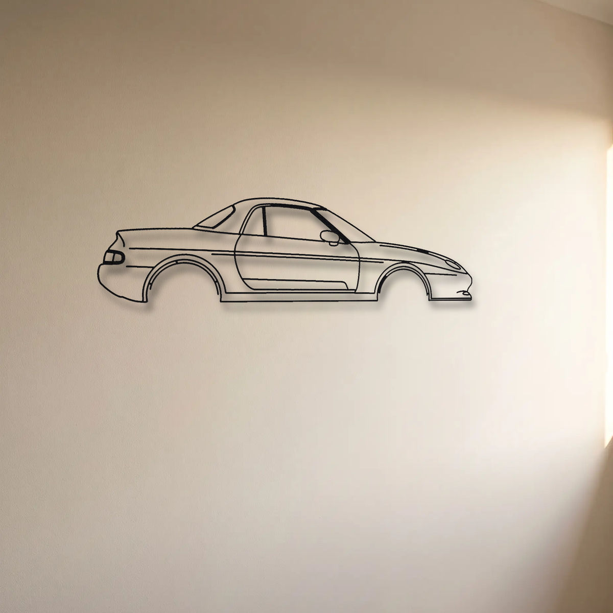 Lotus Elan M100 floating mount drop-shadow detail