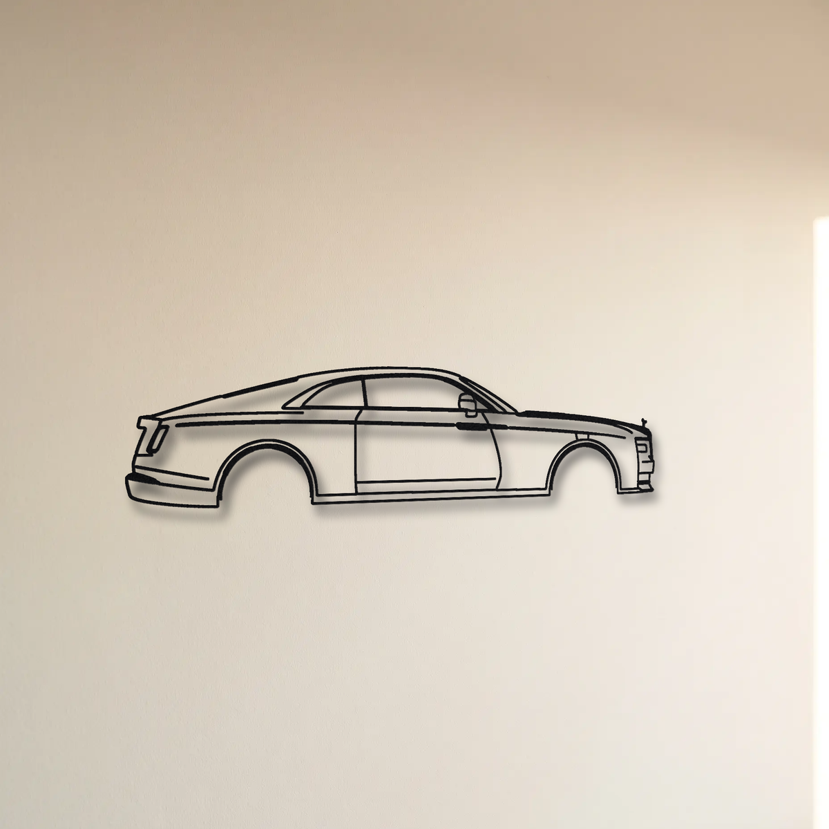 2024- Rolls-Royce Spectre floating mount drop-shadow detail