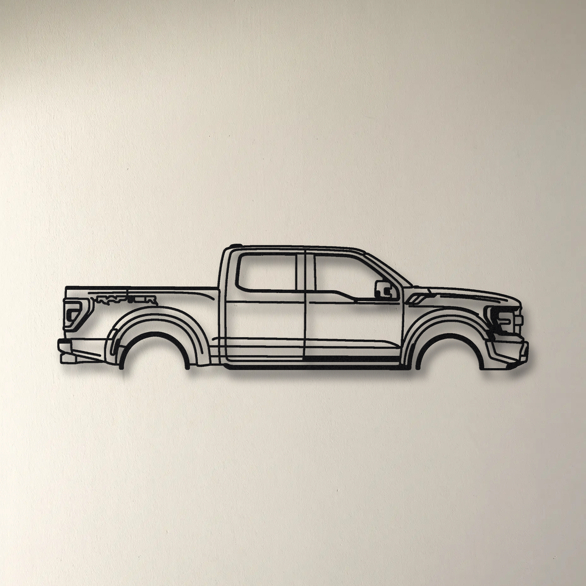 2023- Ford F-150 Raptor R P702 floating mount drop-shadow detail