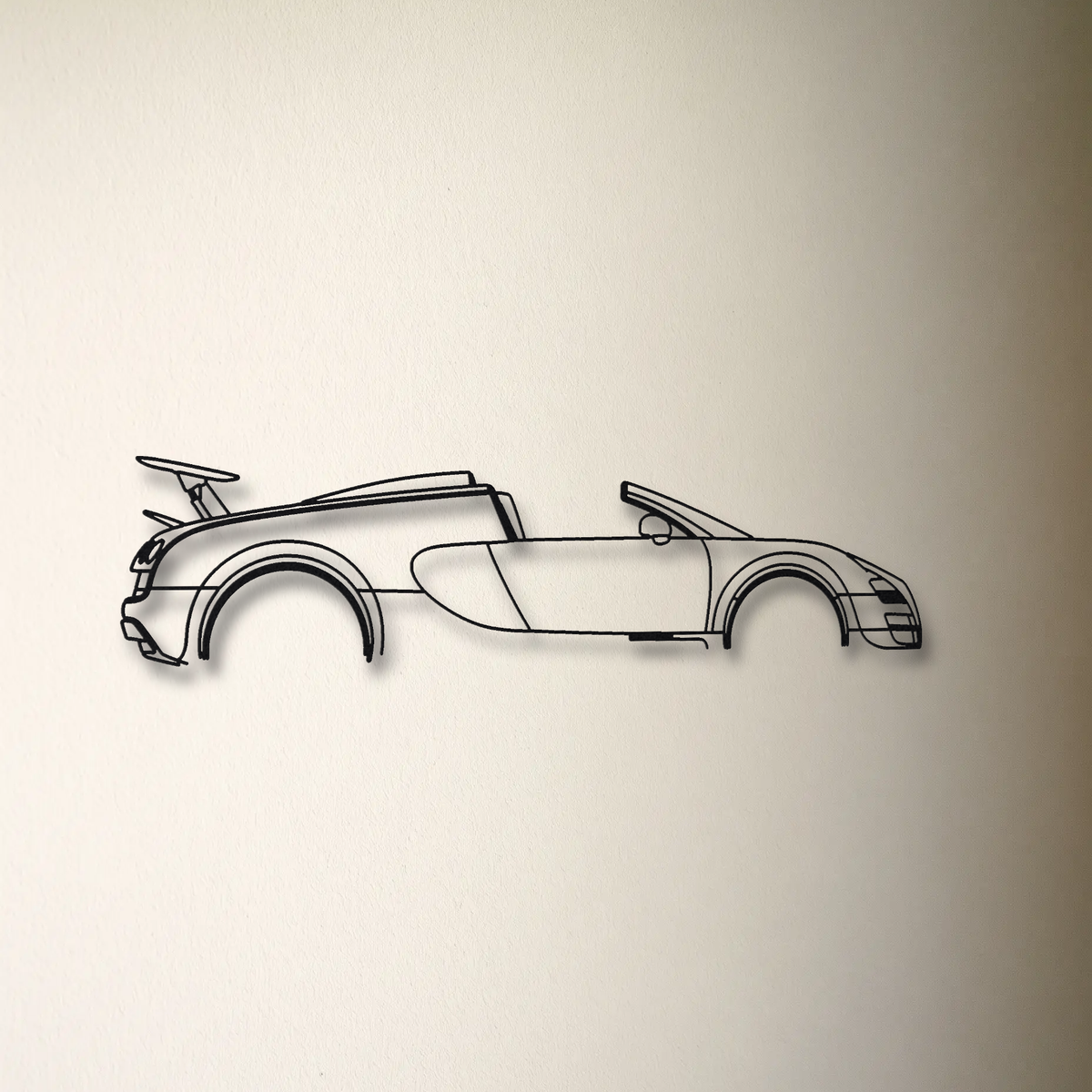 Bugatti Veyron Grand Sport Vitesse floating mount drop-shadow detail