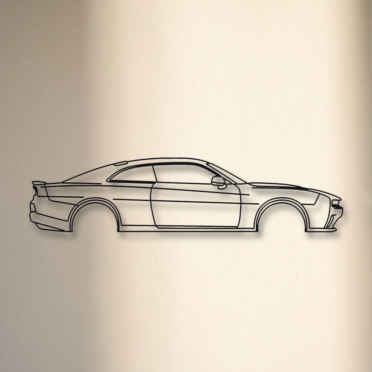 2024 Dodge Charger Daytona floating mount drop-shadow detail