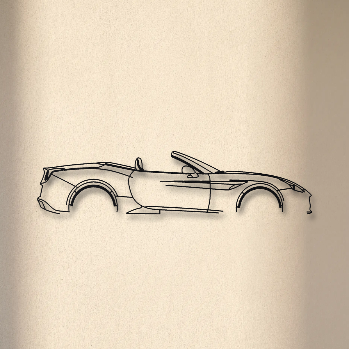 Ferrari California T floating mount drop-shadow detail