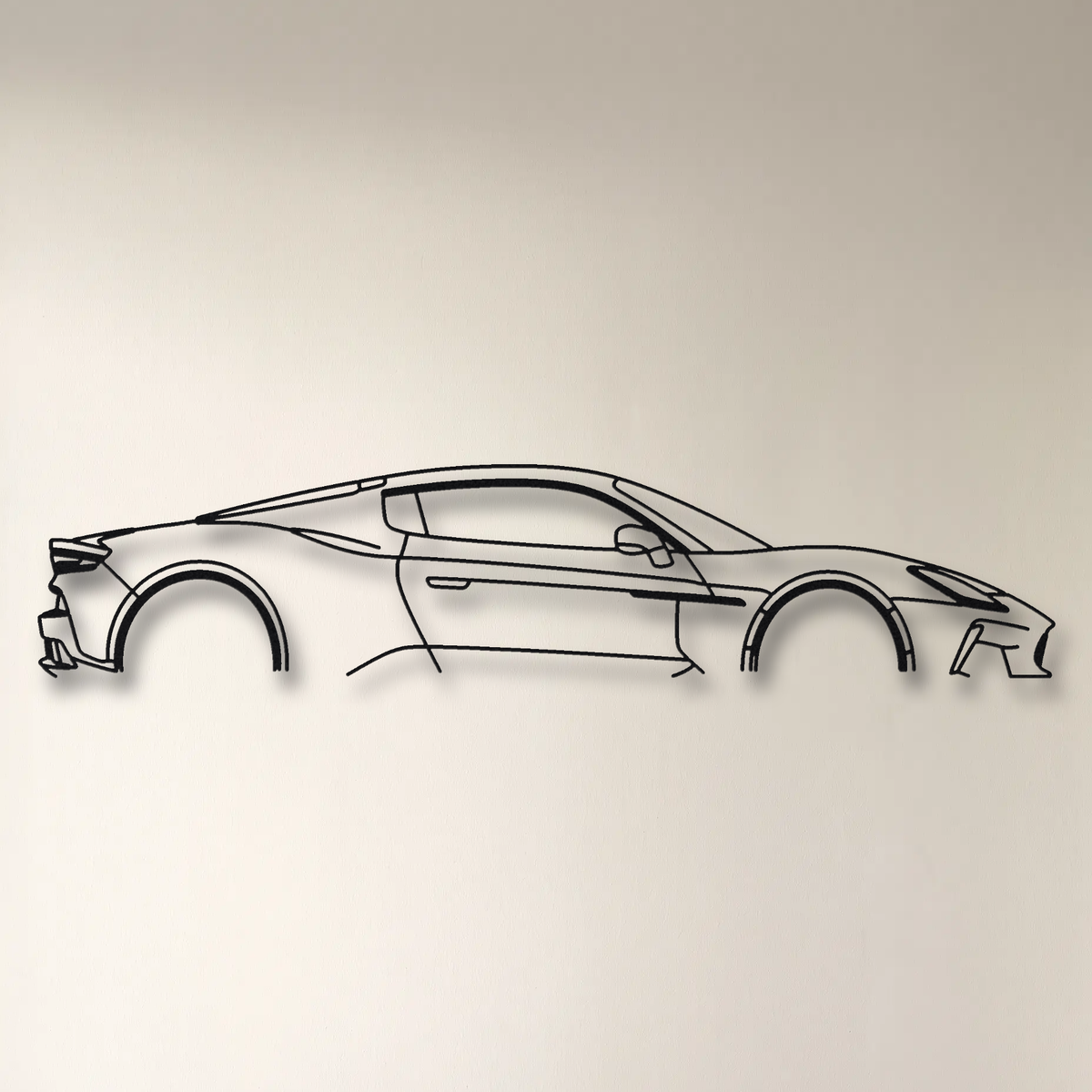 Maserati MCPura floating mount drop-shadow detail