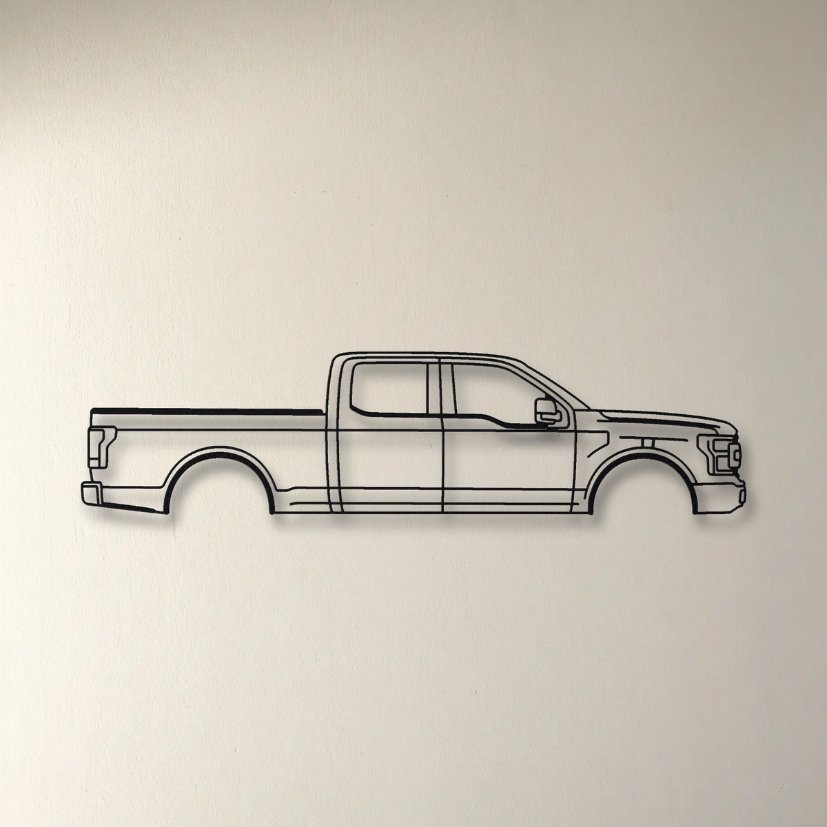 Ford F-150 P415 floating mount drop-shadow detail