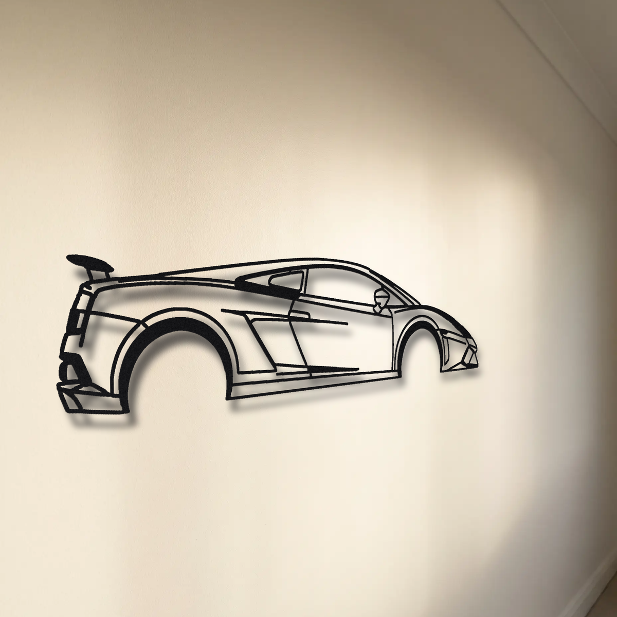 2013-14 Lamborghini Gallardo Squadra Corse LP570-4 floating mount drop-shadow detail