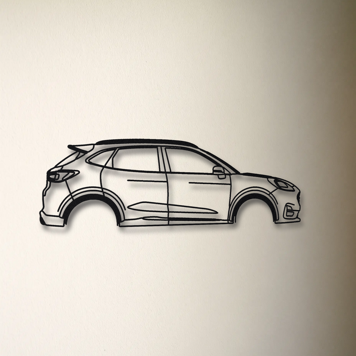 2020- Ford Puma ST floating mount drop-shadow detail