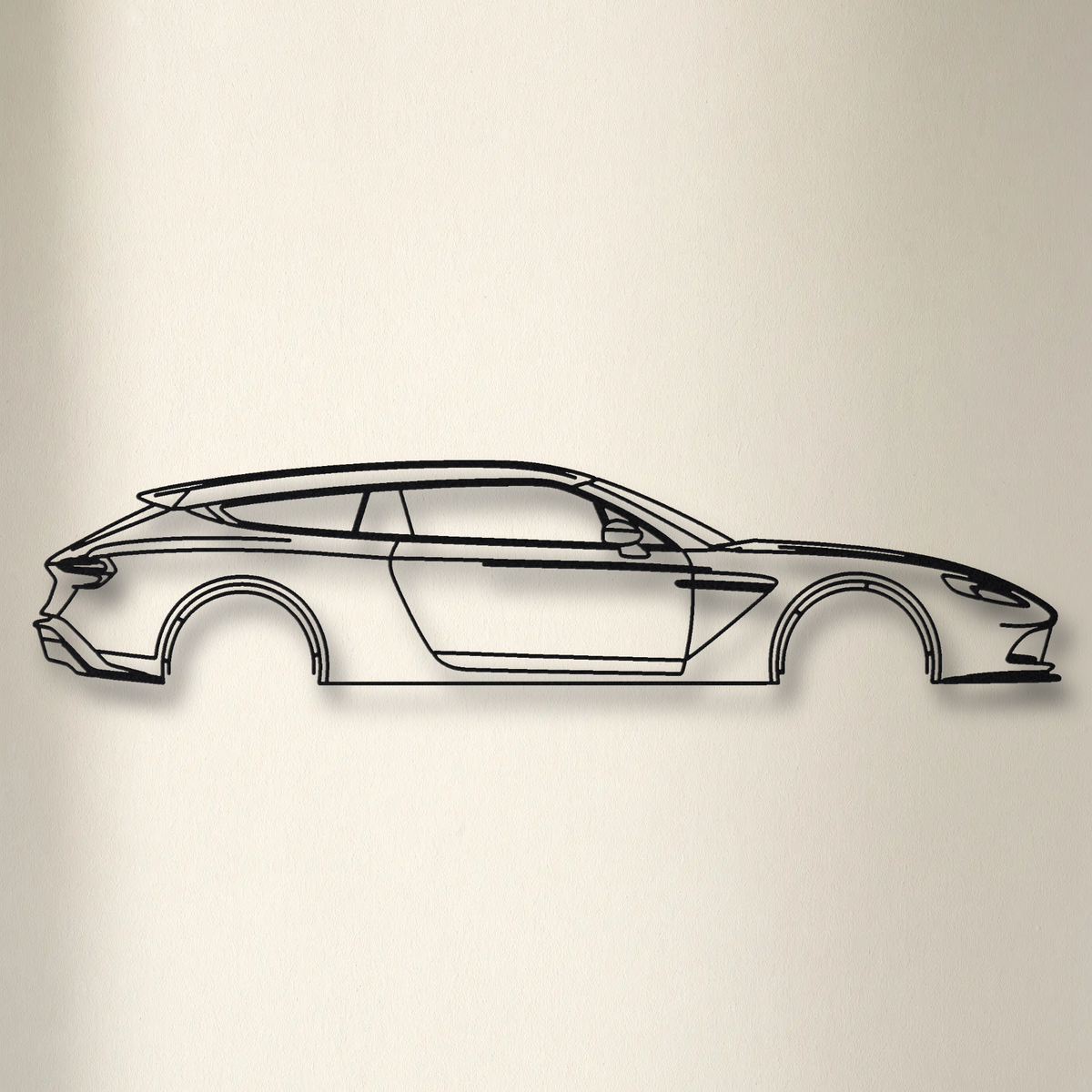 Aston Martin Vanquish Zagato Shooting Brake floating mount drop-shadow detail