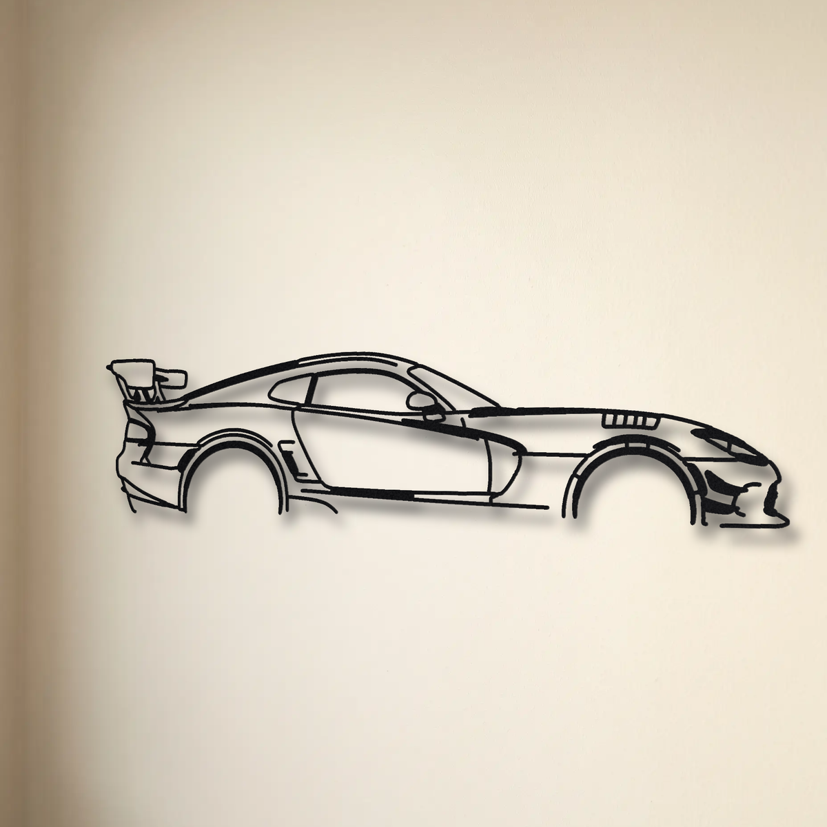2016 Dodge Viper ACR Gen 5 floating mount drop-shadow detail